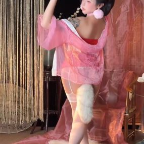 #福利姬 #奈汐酱nice – 古风 狐狸妲己儿 2