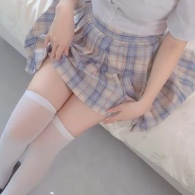 #米胡桃 #Cos #学生jk #体育服 #白丝
