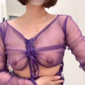 原芊芊 短发御姐 原味丝袜 淫语自慰 18