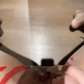 抖音 #Loopy露总 丝袜高跟御姐道具自慰 2