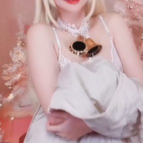 #Meenfox #Rupee #Nikke #福利姬 #白丝 #Cosplay #自慰