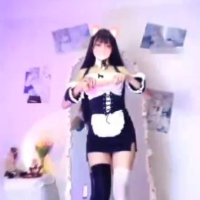 #裸舞 #FXHMRW #cosplay #白嫩 #猫耳娘