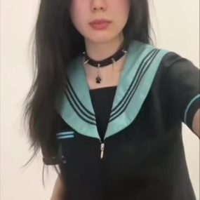 可爱粉嫩白虎学生妹 #福利姬 5