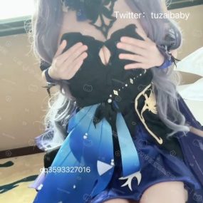 #露出 #自慰 Tuzaibaby 炮机 6
