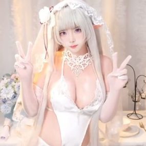 #香草奶喵 #Cos #猫娘 #爱蜜莉雅 6
