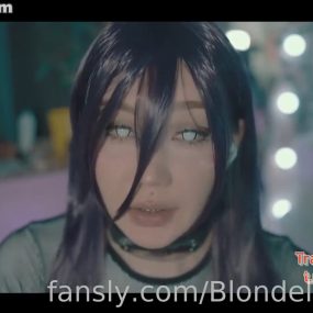 #OnlyFans #伪娘 #口交 #自慰 Blondelashes19 炮机 7